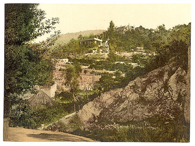 Hillside Mentone Vintage A4 Photo Print