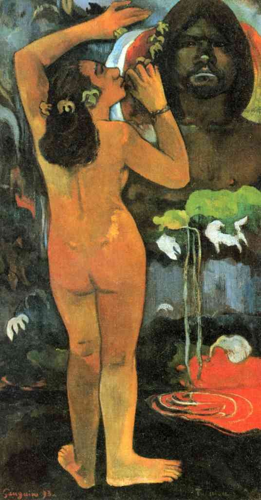 Hina Tefatau Gauguin A4 Photo Print