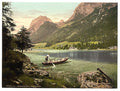 Hintersee general view Upper Bavaria Vintage A4 Photo Print