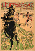 Hippodrome Poster Gichy Vintage Retro Advert Poster A4 Photo Print