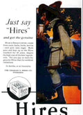 Hires Root Beer Vintage Retro Advert Poster A4 Photo Print