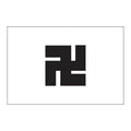 Hirosaki City Flag N2637 A4 Photo Print