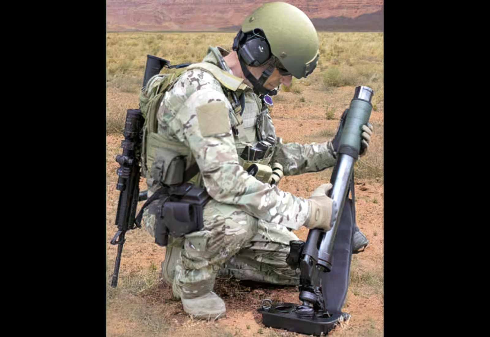 Hirtenberger M6c Commando 60mm Infantry Mortar Austria A4 Photo Print