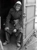 Hirwaun Tower Colliery Coal Miner c1970 Vintage A4 Photo Print