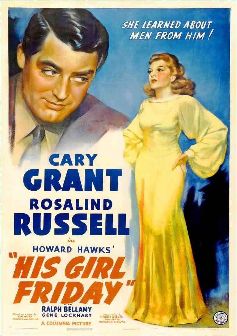 His Girl Friday 01 2020 A4 Photo Print
