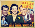 His Girl Friday 02  film star poster A4 Photo Print