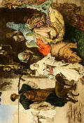 History of Egypt 1901 An Egyptian Wedding Party A4 Photo Print