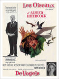 Hitchcock Birds Movie Poster Vintage Retro Advert Poster A4 Photo Print