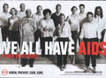 Hiv Awareness Group Vintage Retro Advert Poster A4 Photo Print