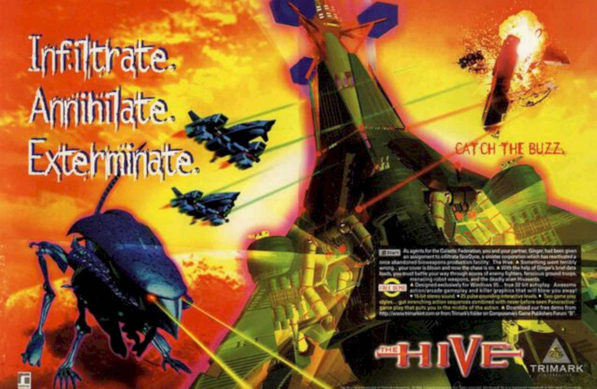 Hive Drones Tower Vintage Retro Advert Poster A4 Photo Print