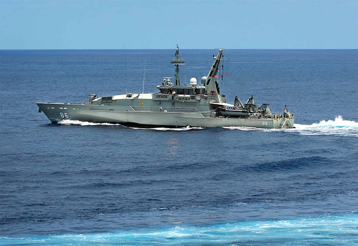 Hmas Albany Acpb86 Patrol Boat Australian Navy A4 Photo Print