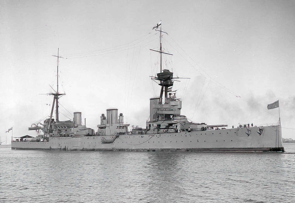 Hmas Australia 1914 A4 Photo Print