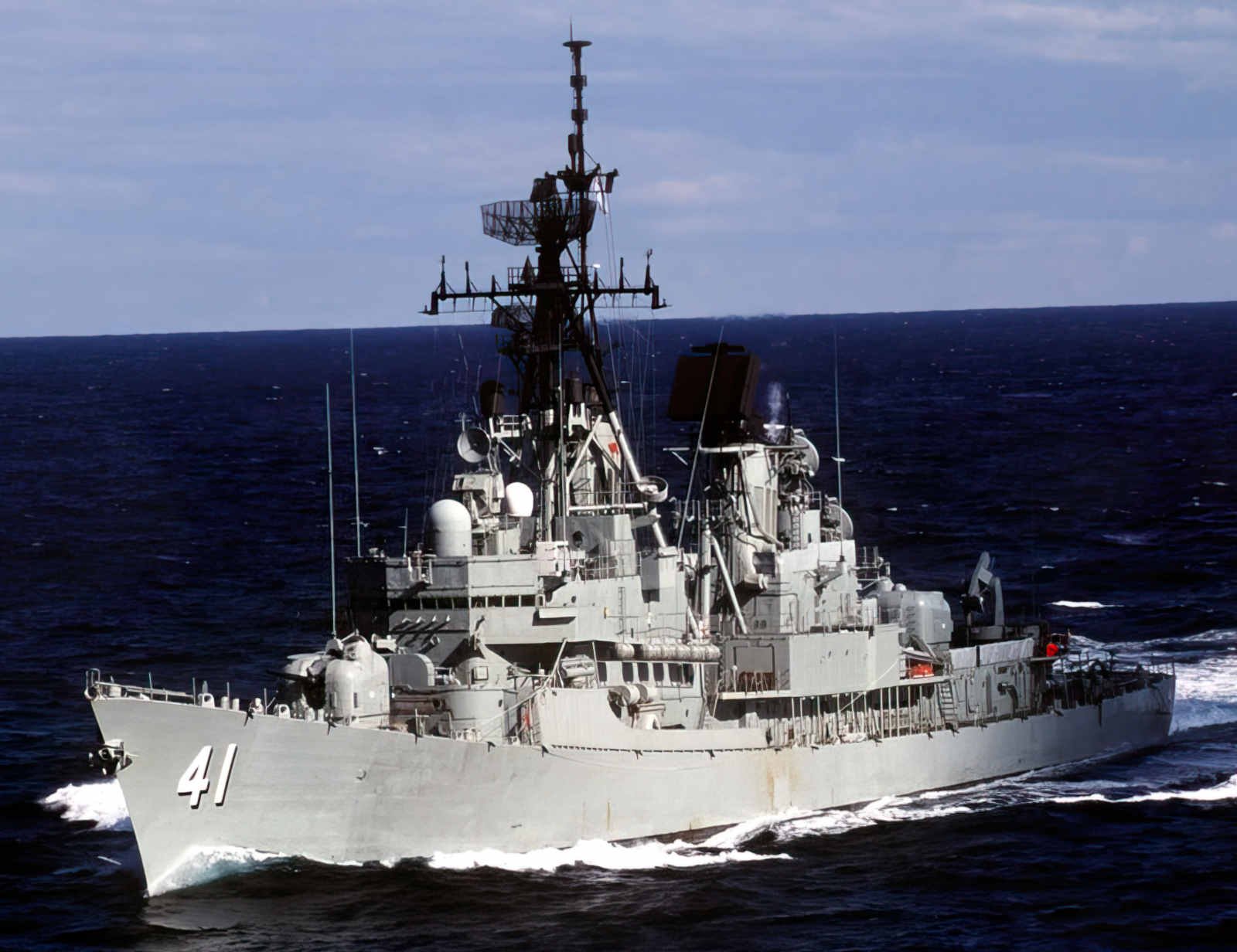 Hmas Brisbane D41 A4 Photo Print