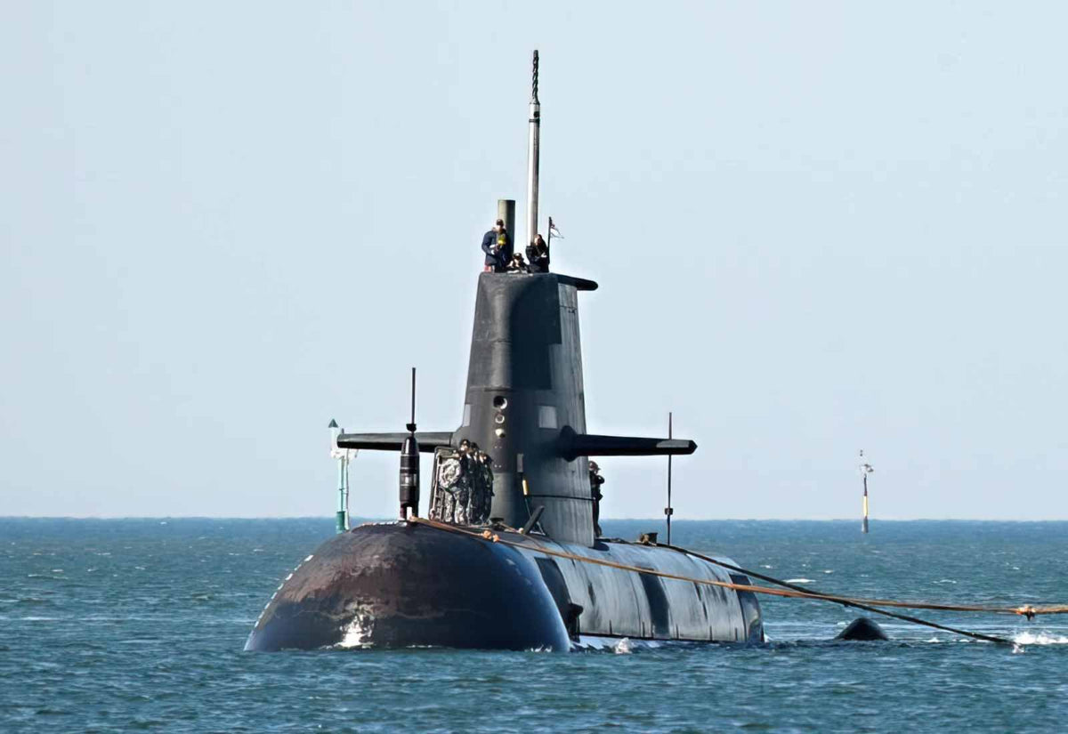 Hmas Collins Ssg73 A4 Photo Print