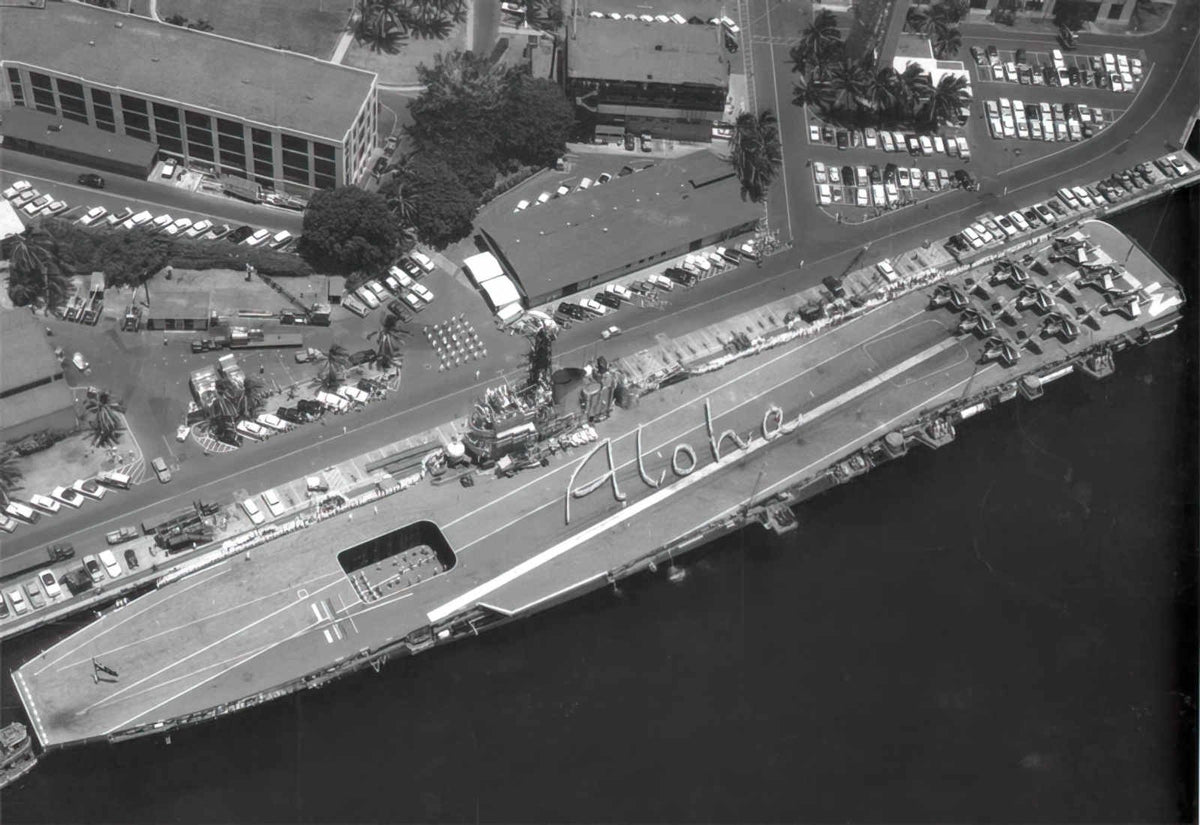 Hmas Melbourne R21 A4 Photo Print
