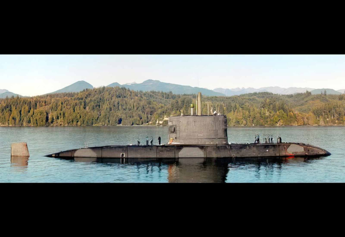 Hmcs Victoria 876 A4 Photo Print
