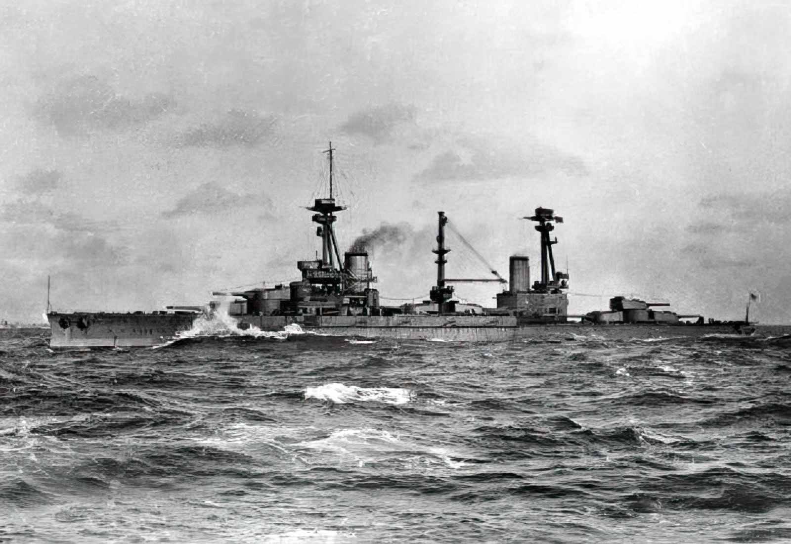 Hms Agincourt 1913 A4 Photo Print