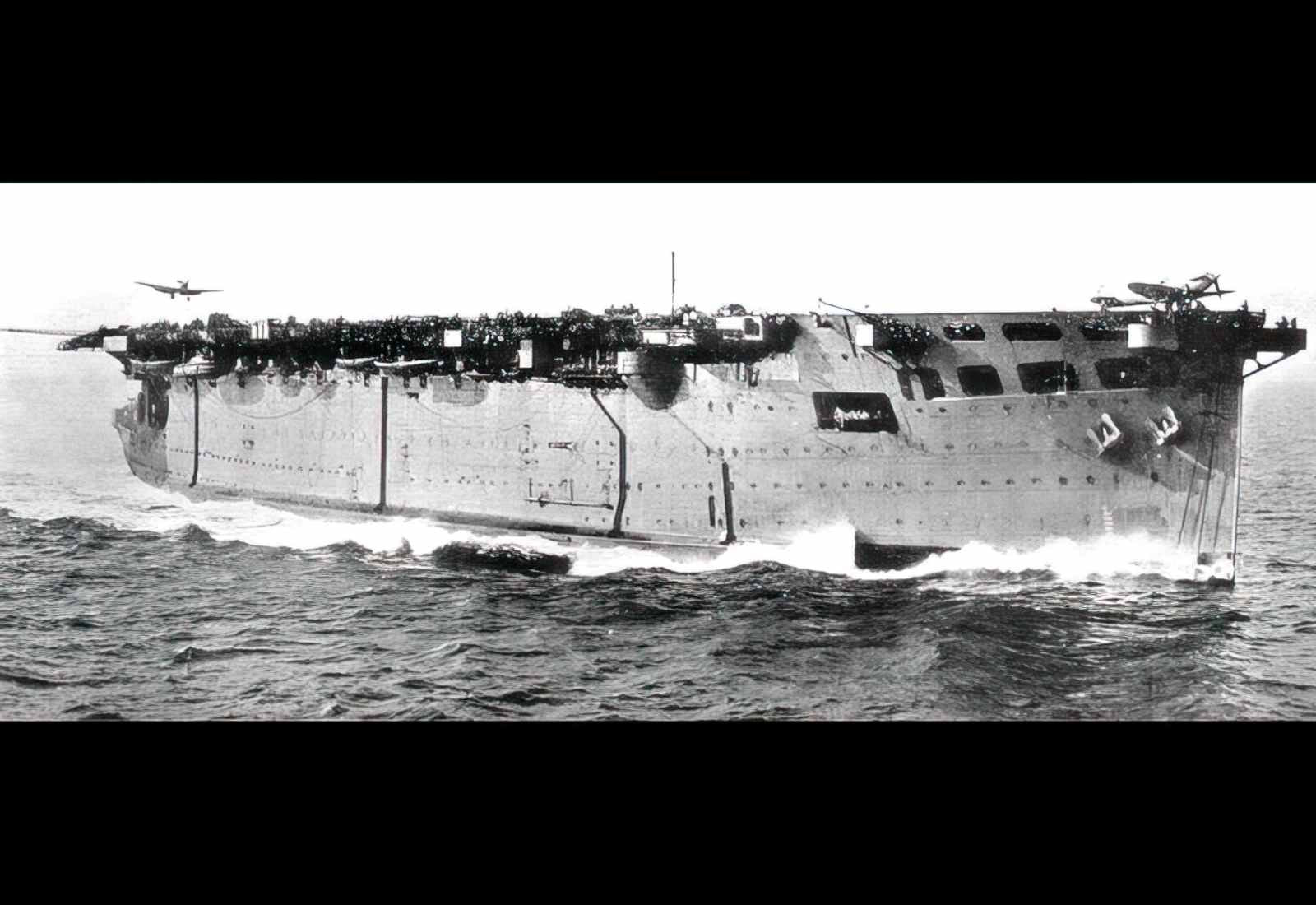 Hms Argus I49 Aircraft Carrier A4 Photo Print