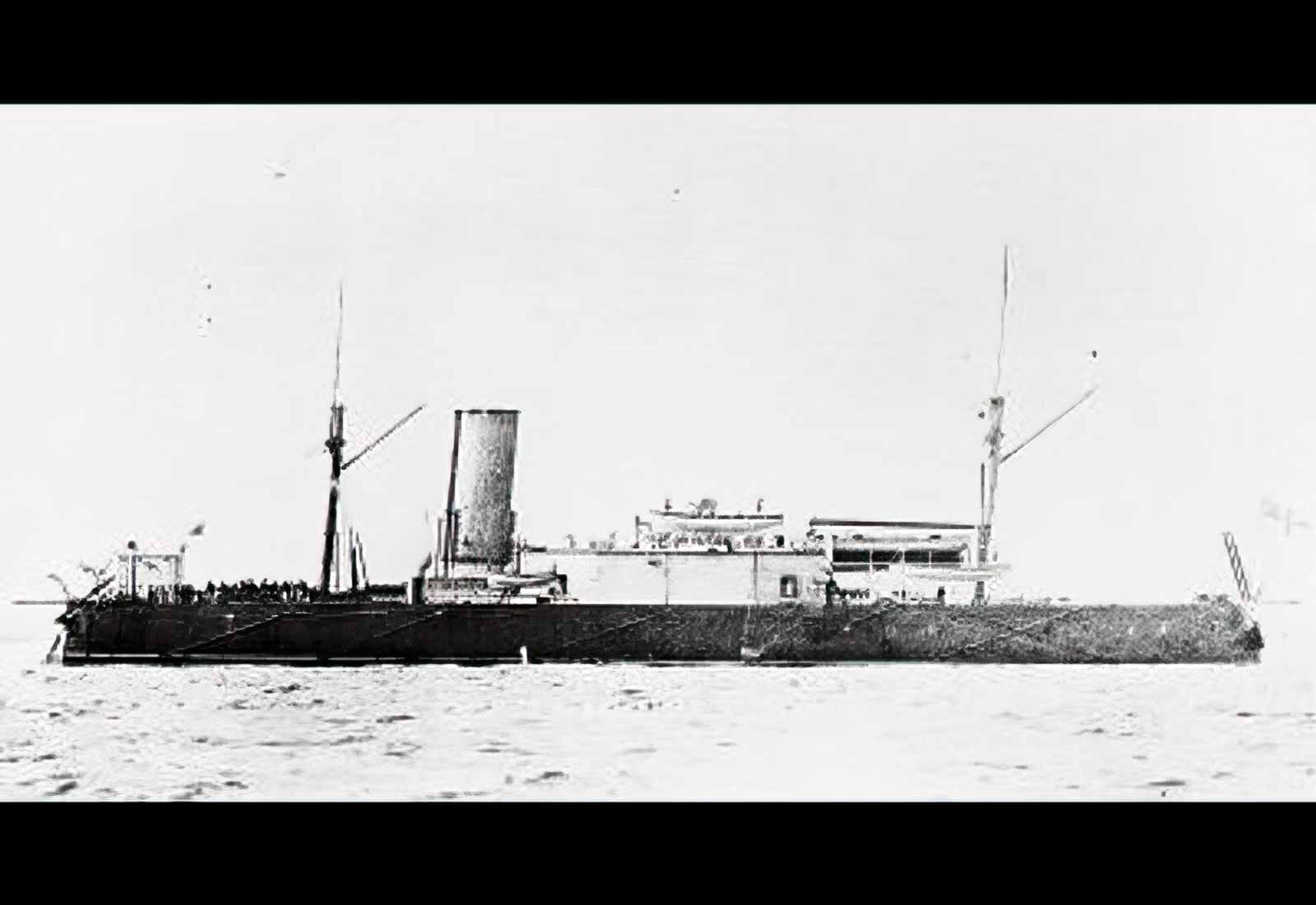 Hms Belleisle 1878 Ironclad Warship United Kingdom A4 Photo Print