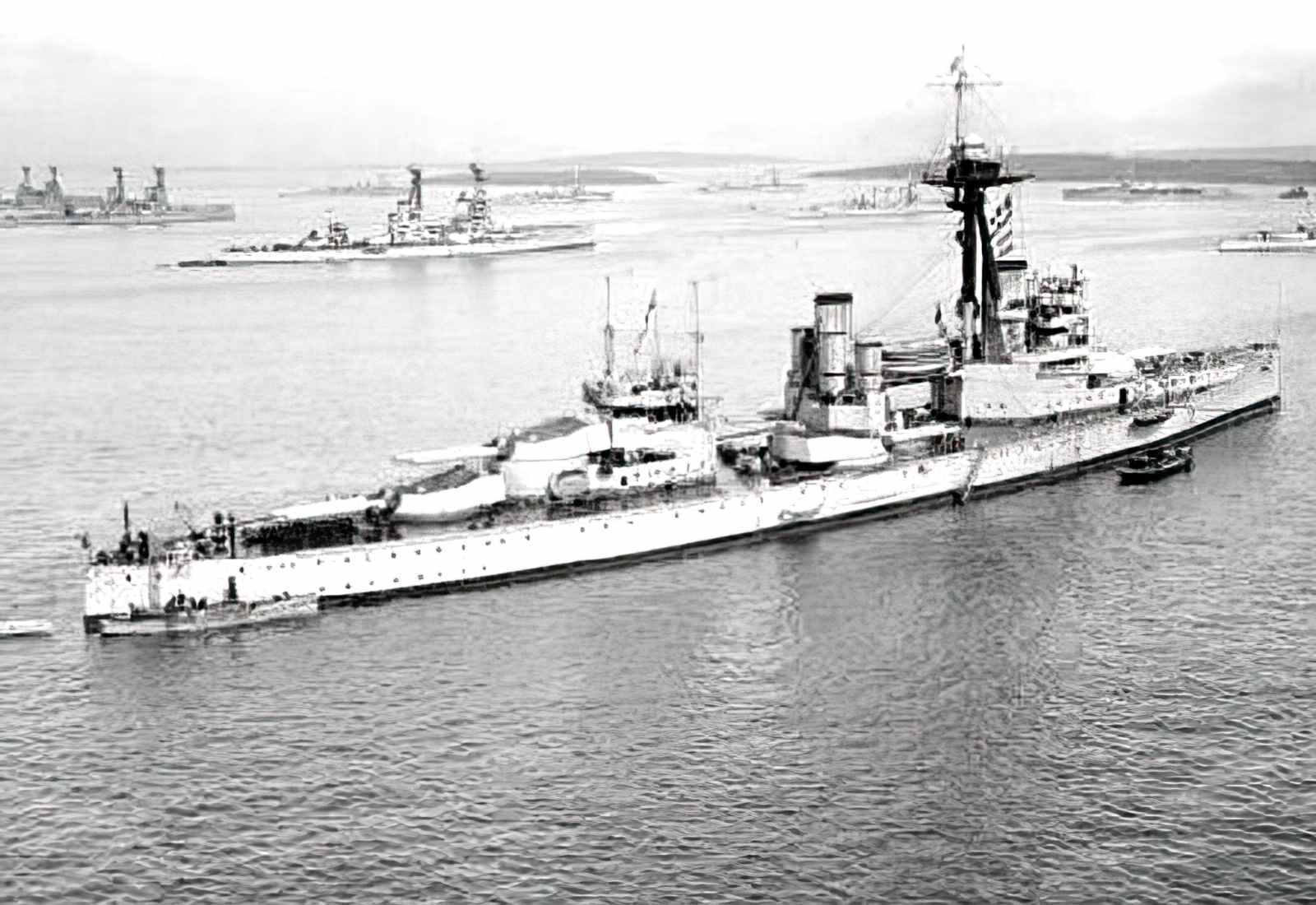 Hms Colossus 1911 United Kingdom A4 Photo Print