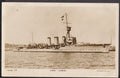 Hms Comus At Sea Vintage A4 Photo Print