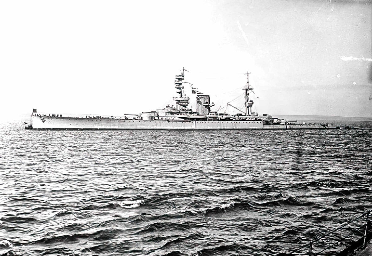 Hms Courageous 50 Light Battlecruiser Warship Royal Navy A4 Photo Print