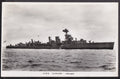 Hms Curlew Cruiser At Sea Vintage A4 Photo Print