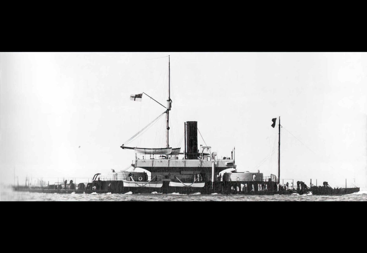 Hms Cyclops 1871 Ironclad Monitor Warship Royal Navy A4 Photo Print