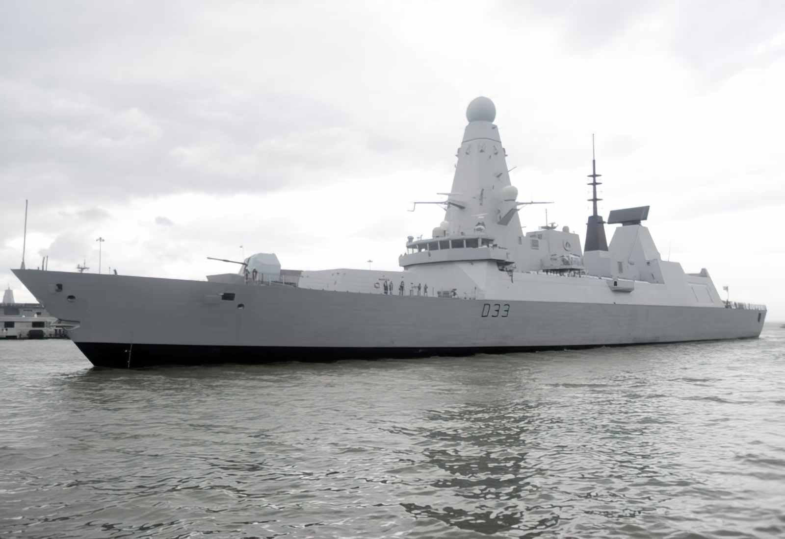 Hms Dauntless D33 5 A4 Photo Print