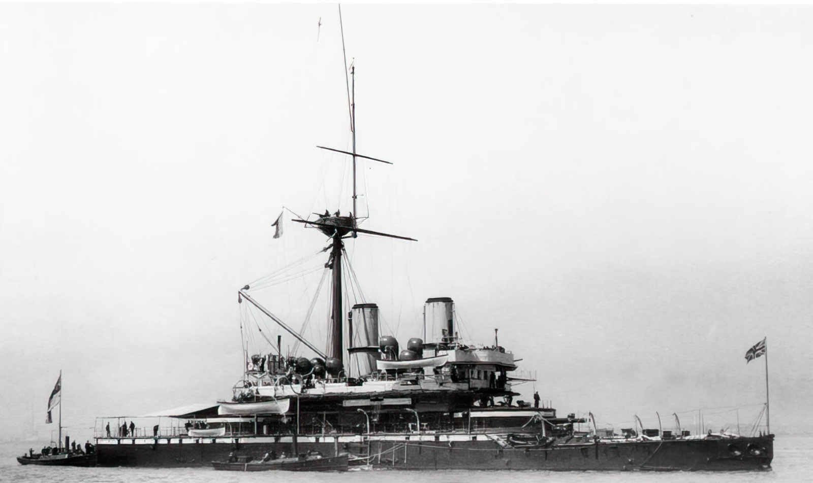 Hms Devastation 1873 A4 Photo Print