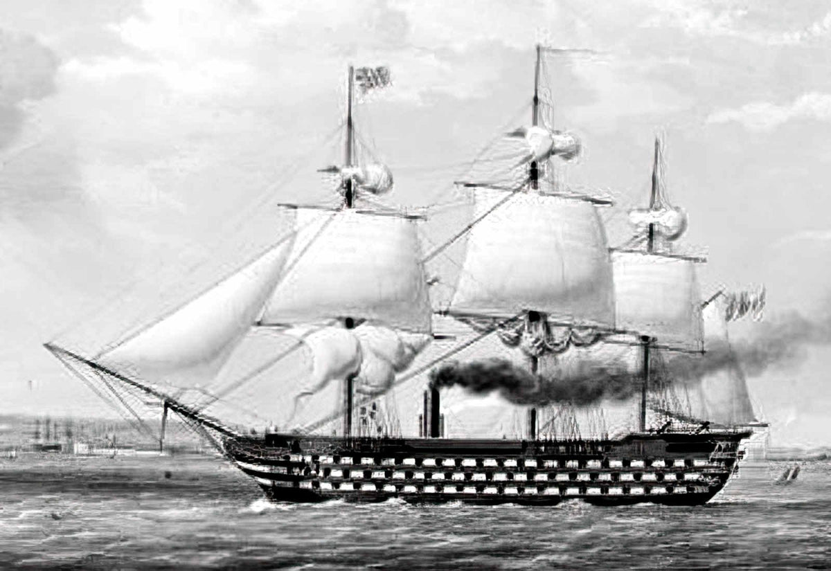 Hms Duke Of Wellington A4 Photo Print