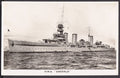 Hms Emerald At Sea Vintage A4 Photo Print