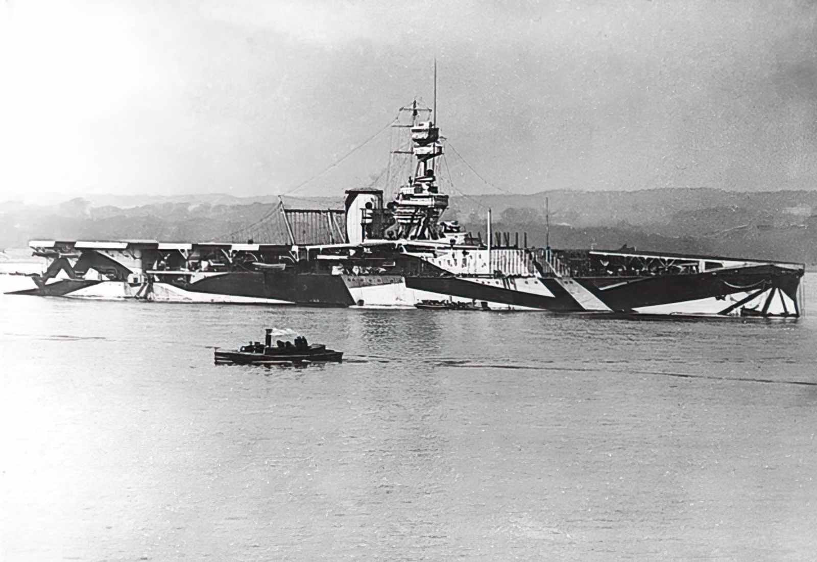 Hms Furious 47 Aircraft Carrier A4 Photo Print