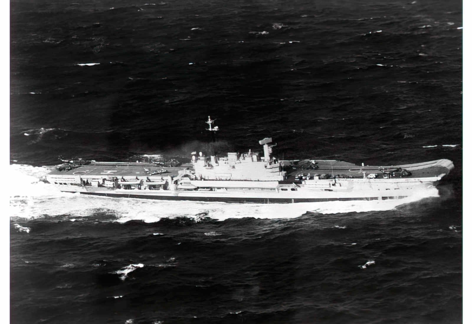 Hms Hermes R12 A4 Photo Print
