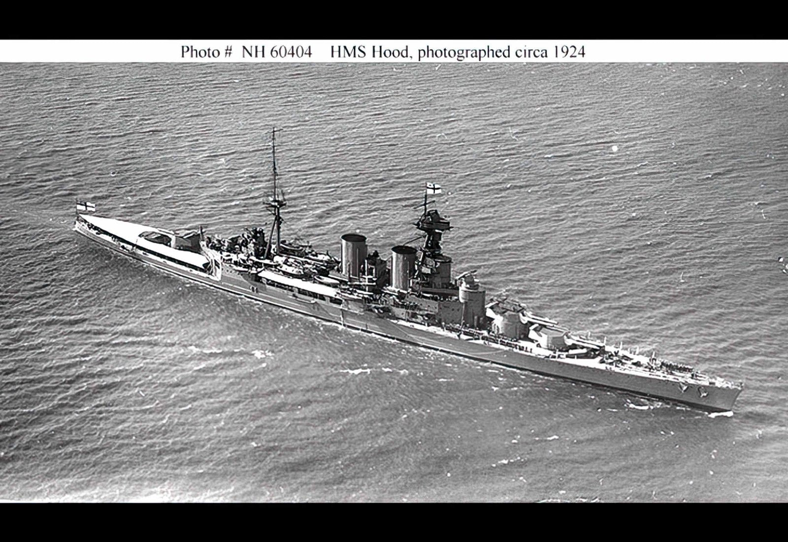 Hms Hood 51 Battlecruiser Warship Royal Navy 5 A4 Photo Print