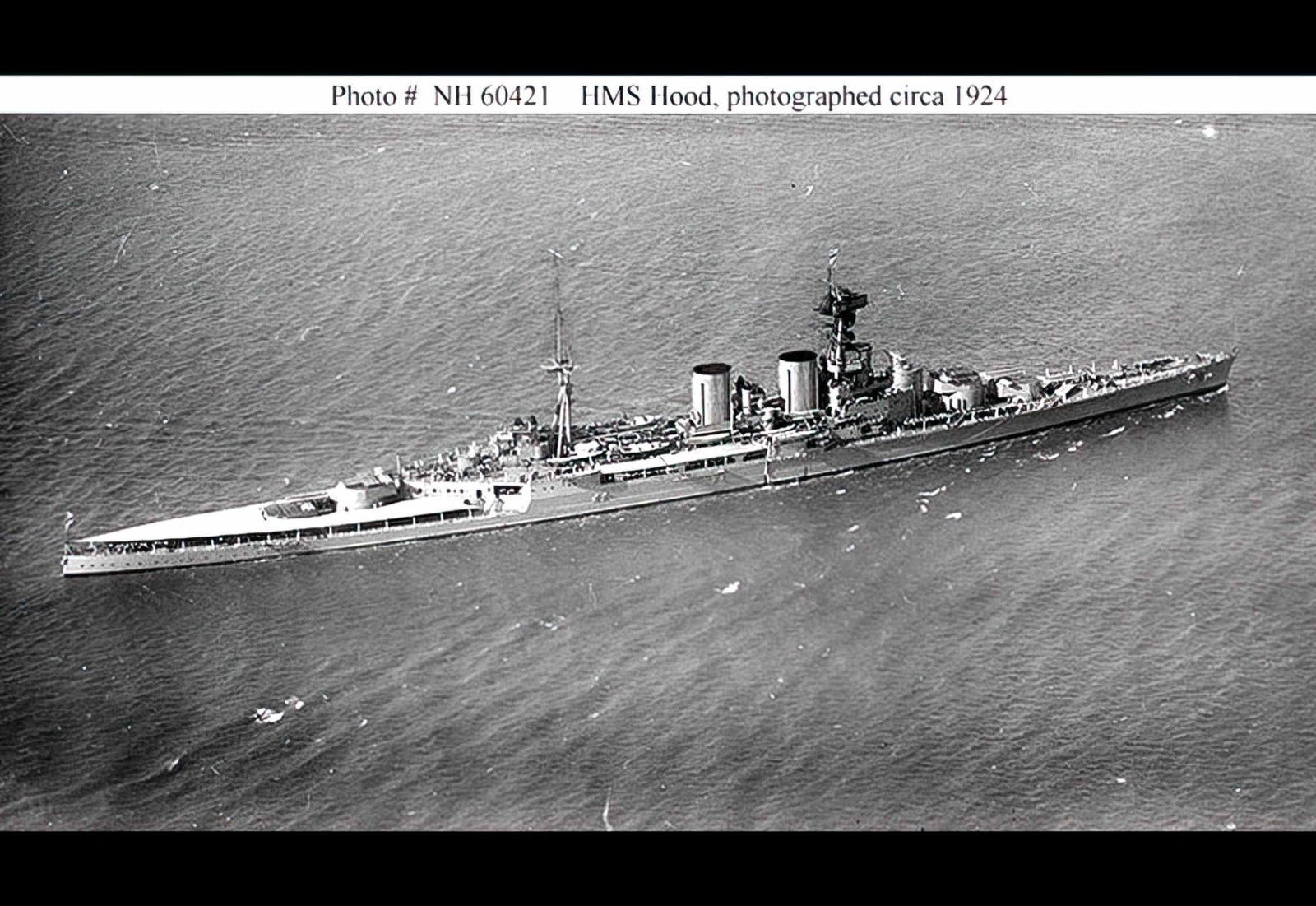 Hms Hood 51 Battlecruiser Warship Royal Navy 6 A4 Photo Print