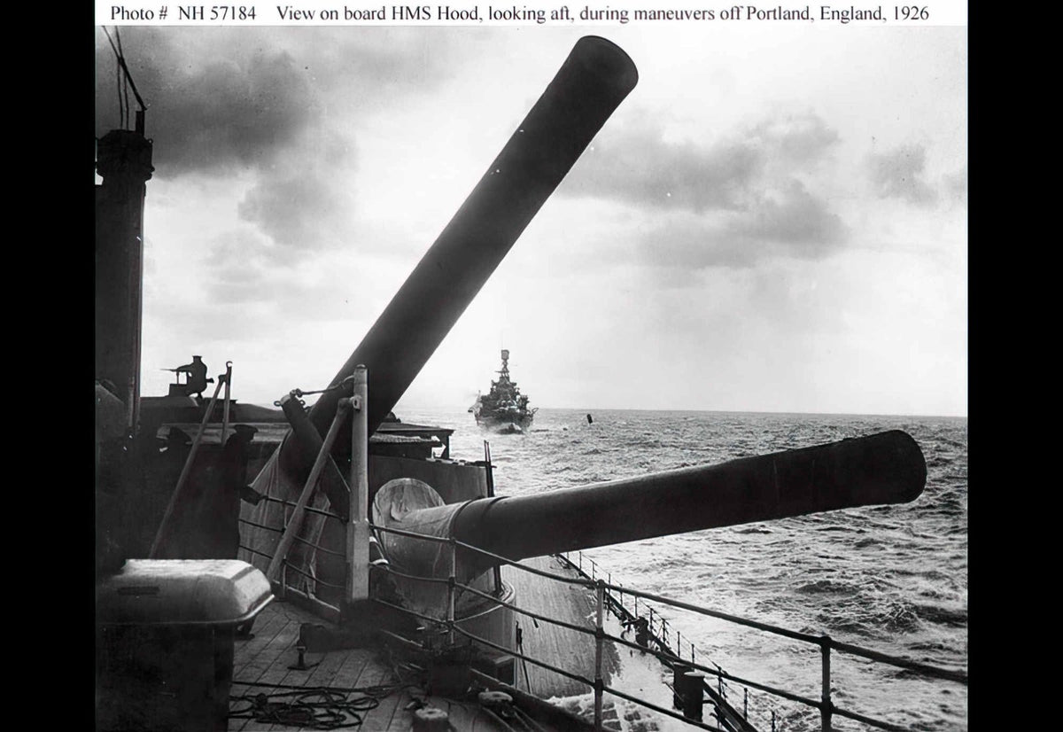 Hms Hood 51 Battlecruiser Warship Royal Navy 9 A4 Photo Print