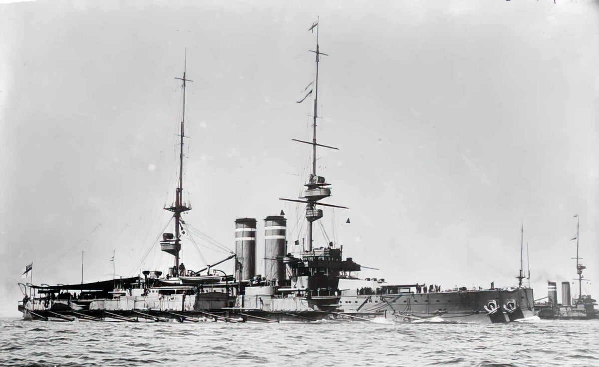 Hms King Edward Vii A4 Photo Print