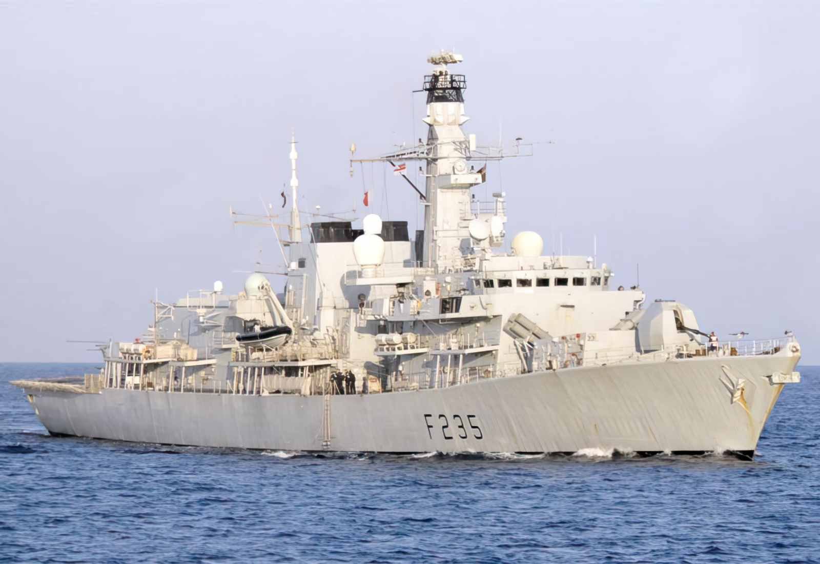 Hms Monmouth F235 Navy Frigate A4 Photo Print