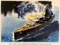 Hms Nelson Broadside Vintage Retro Advert Poster A4 Photo Print