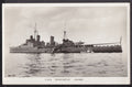 Hms Newcastle Cruiser At Sea Vintage A4 Photo Print