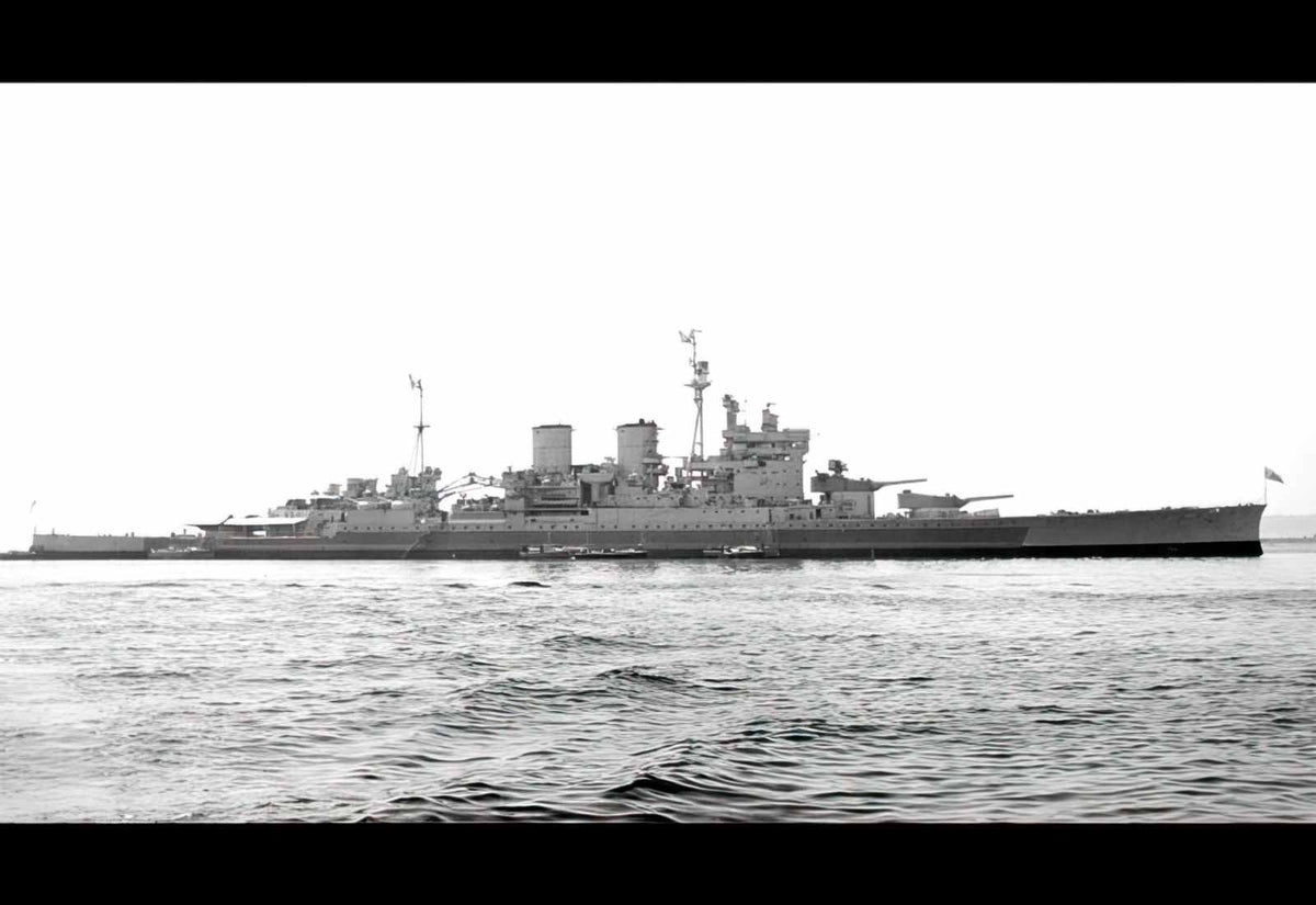 Hms Renown Battlecruiser United Kingdom A4 Photo Print