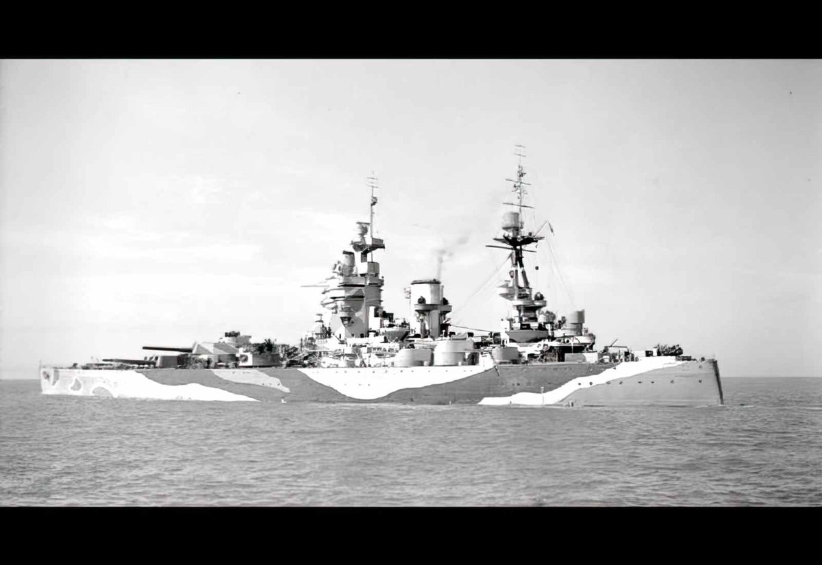 Hms Rodney 29 Battleship United Kingdom A4 Photo Print