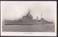 Hms Superb At Sea Vintage A4 Photo Print