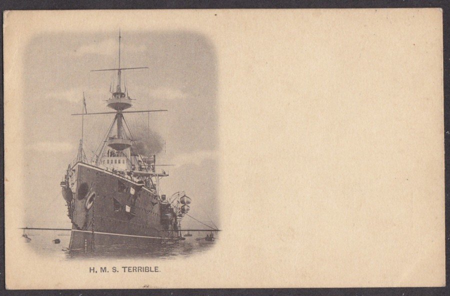 Hms Terrible C1899 Vintage A4 Photo Print