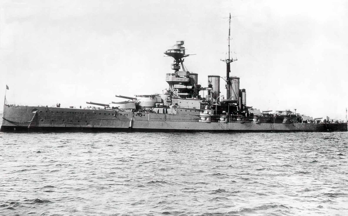 Hms Tiger Battlecruiser 1914 A4 Photo Print