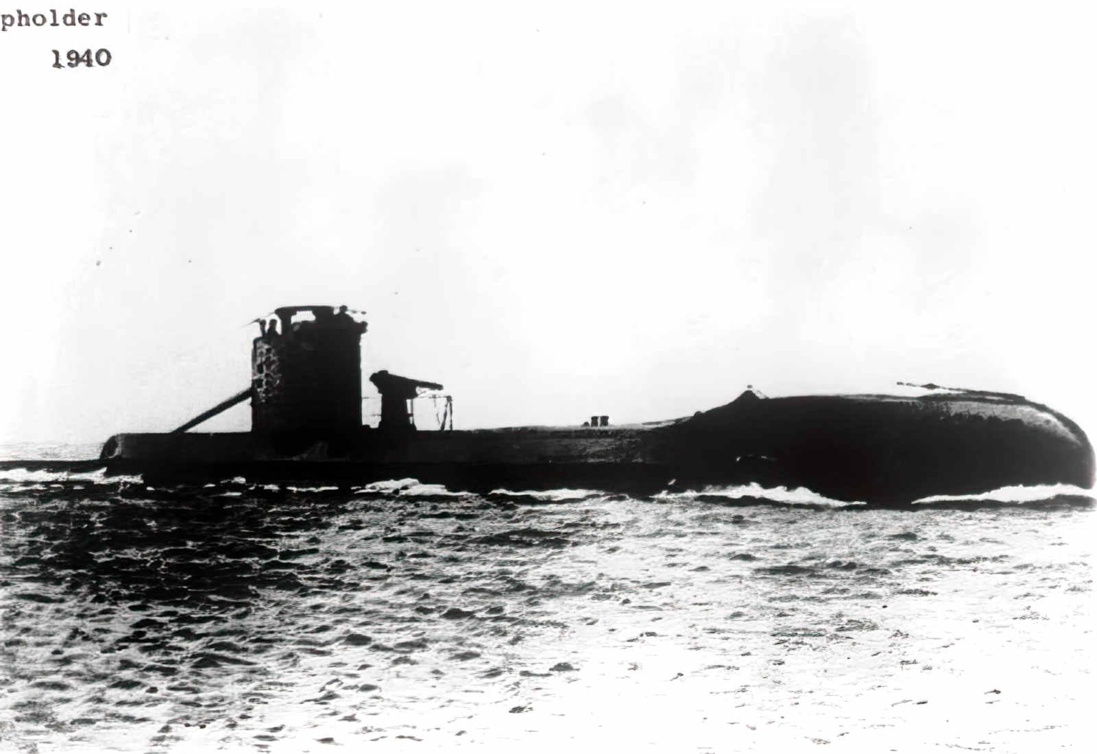 Hms Upholder P37 A4 Photo Print