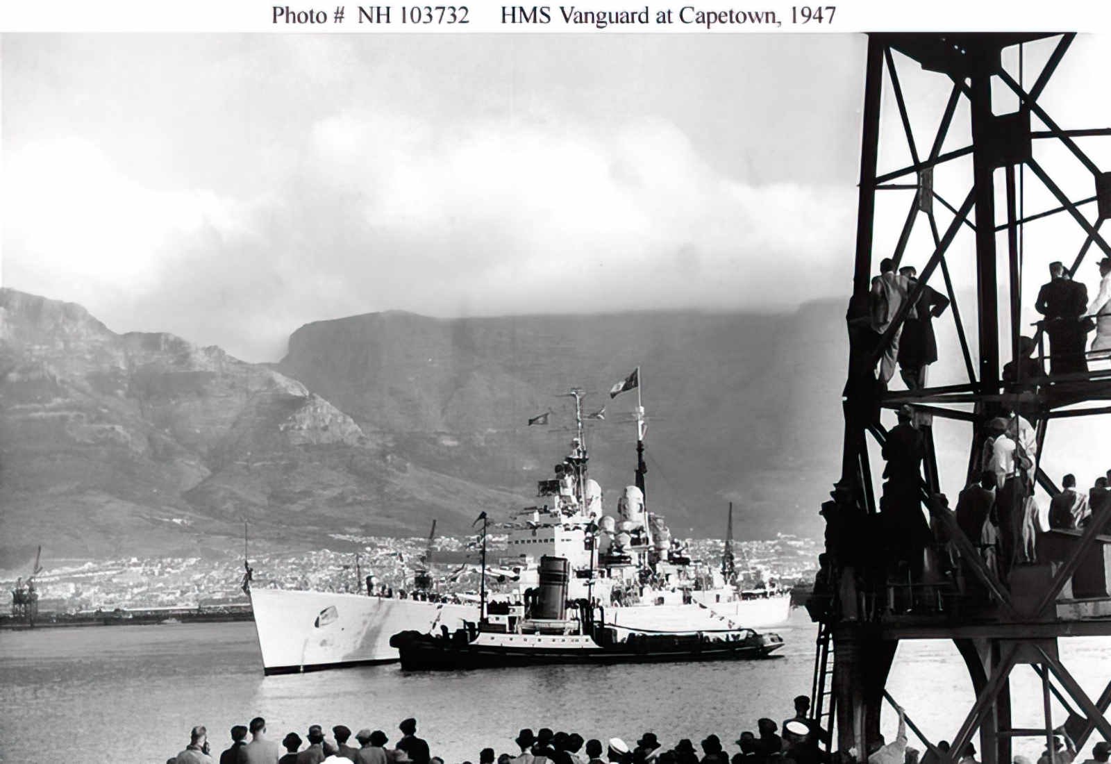 Hms Vanguard 23 10 A4 Photo Print