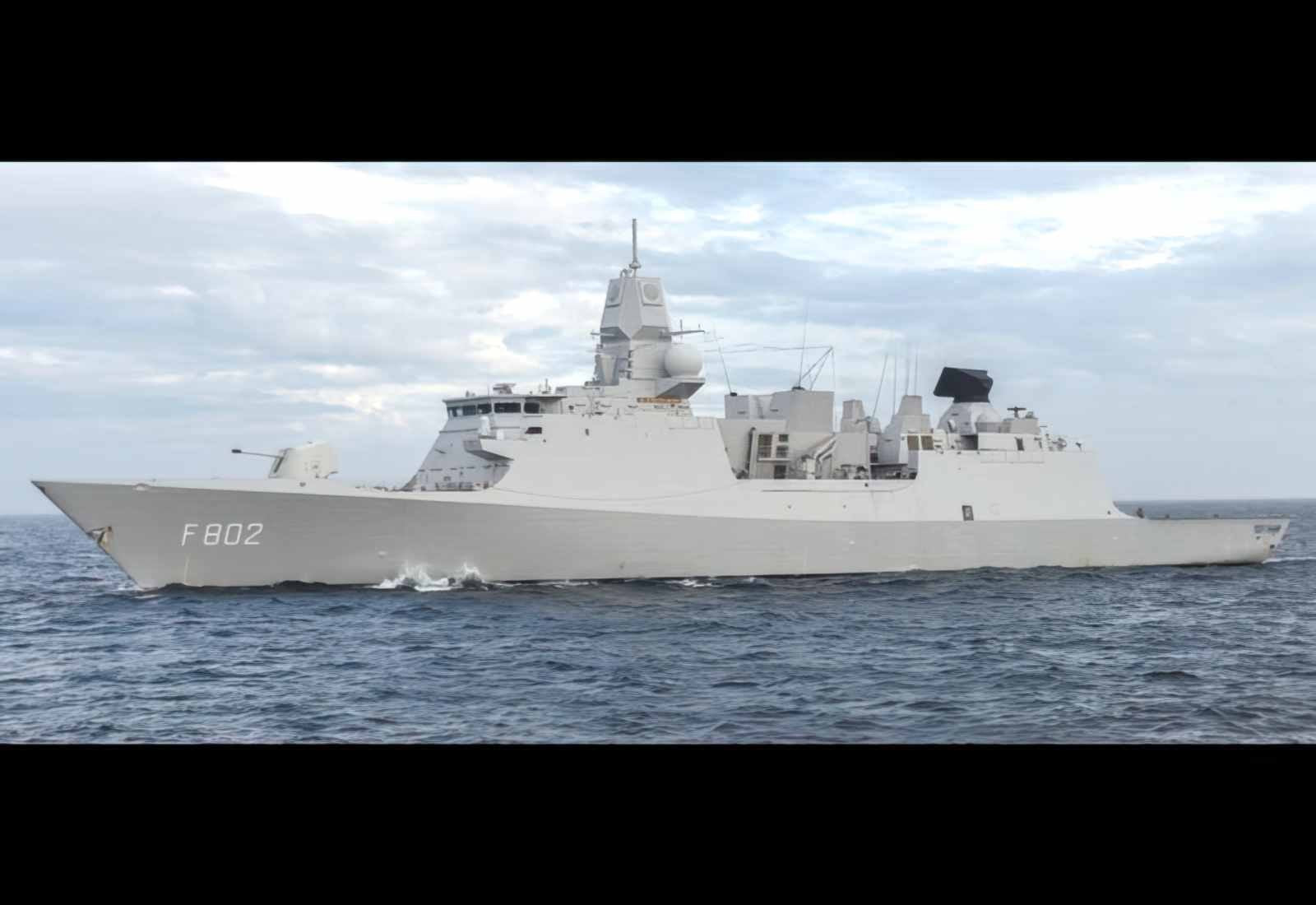 Hnlms De Zeven Provincien F802 Air Defense Destroyer Netherlands 2 A4 Photo Print