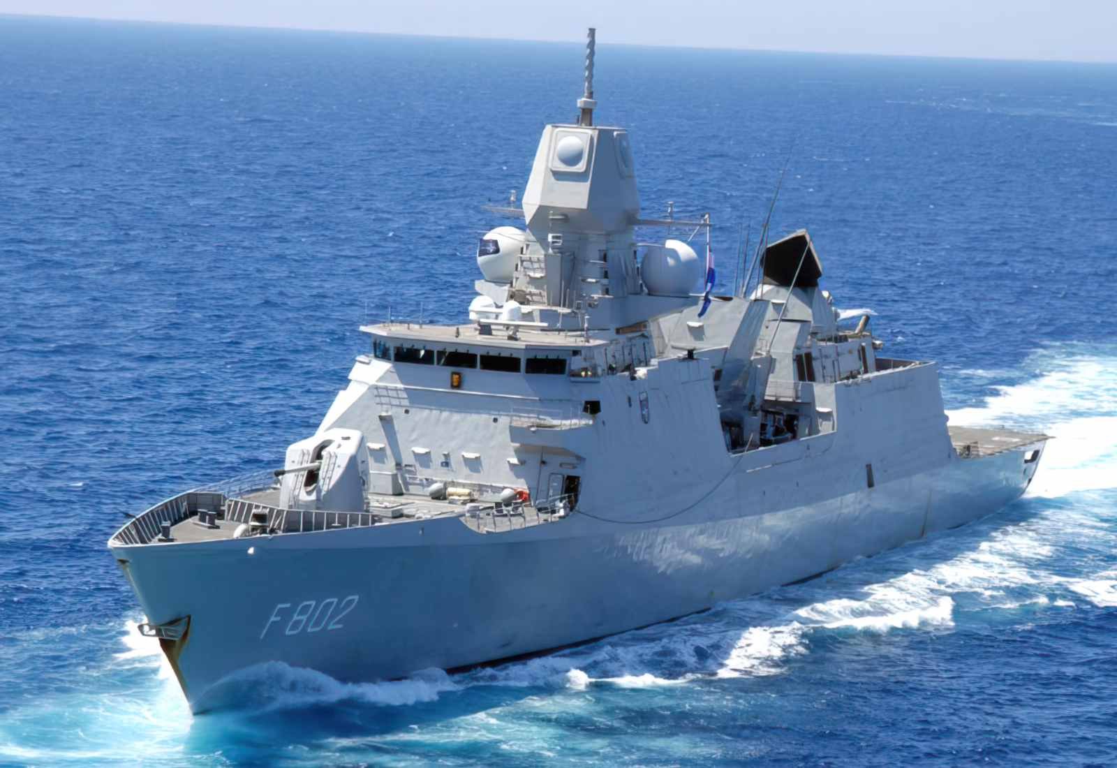 Hnlms De Zeven Provincien F802 Air Defense Destroyer Netherlands A4 Photo Print
